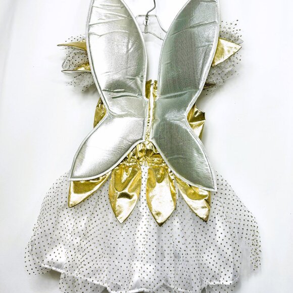 Golden Tinker Bell Fairy Dress Secrets Nunley Collection Child NWT NOS - Picture 3 of 15